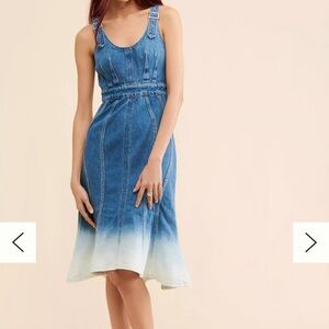 Denim Blue Ombre Dress